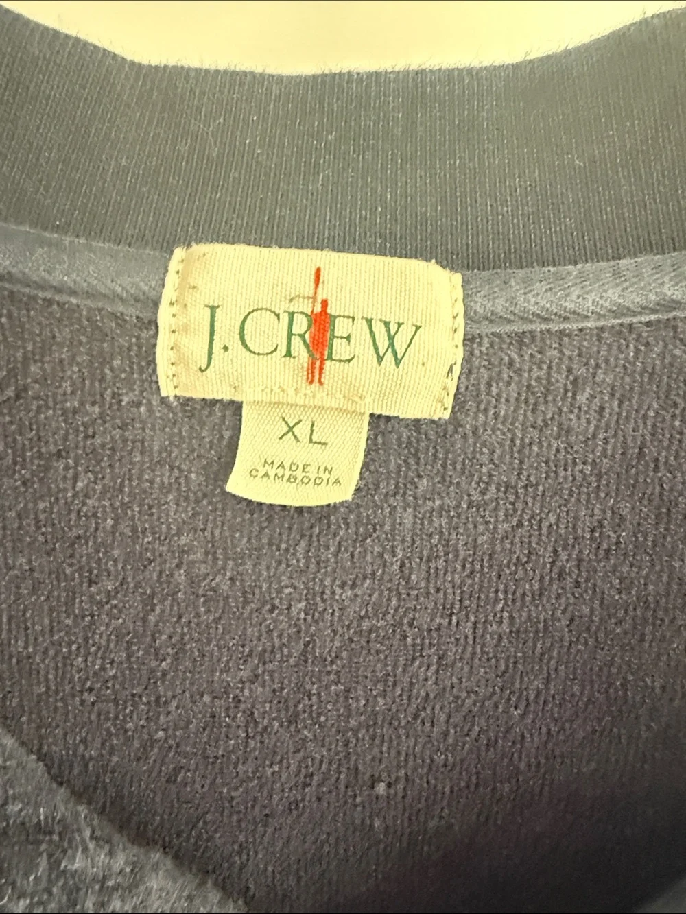 J. Crew Men’s Navy Terry Polo